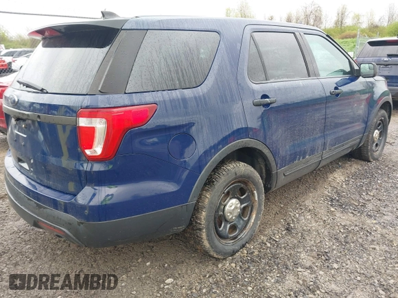 2017 Ford Police Interceptor Utility z VIN 1FM5K8AT3HGC25647, wystawiony jako IAAI lot #42223972 z przebiegiem 213 599 mil mil oraz . Historia ofert i sprzedaży dostępna na DreamBid. Obrazek 4.