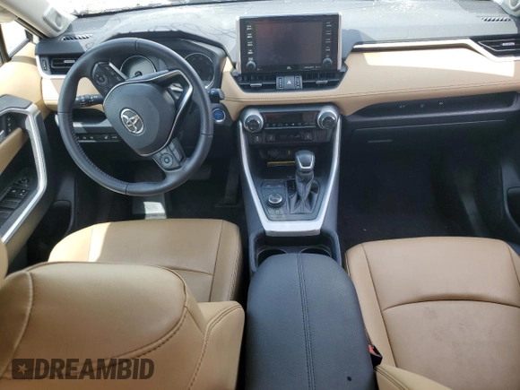 2021 Toyota RAV4 Hybrid LE z VIN 4T3B6RFV2MU051287, wystawiony jako Copart lot #58746095 z przebiegiem 55 017 mil mil oraz Szkoda całkowita • Salvage title. Historia ofert i sprzedaży dostępna na DreamBid. Obrazek 8.