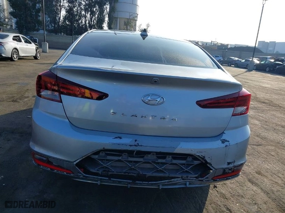 2020 Hyundai Elantra SEL with VIN 5NPD84LF7LH614665, listed as a IAAI auction lot 41407540 with 66,173 mi miles. Bid and sale history available at carsss.com. Image 17.