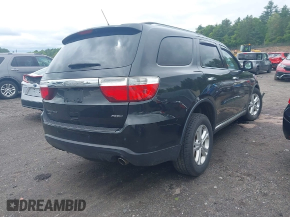 2013 Dodge Durango Crew with VIN 1C4RDJDG4DC690249, listed as a IAAI auction lot 42329188 with 225,504 mi miles and . Bid and sale history available at DreamBid. Image 4.
