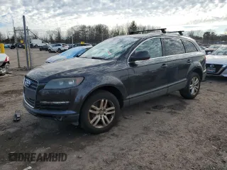 2009 Audi Q7 with VIN WA1AY74L29D009955, listed as a Copart auction lot 87280734 with 0 mi miles and Clean Title. Bid and sale history available at carsss.com. Image 1.