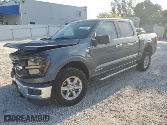2024 Ford F-150 XLT with VIN 1FTFW3LD7RFA02721, listed as a Copart auction lot 54355695 with 18,924 mi miles and Clean Title. Bid and sale history available at carsss.com. Image 1.