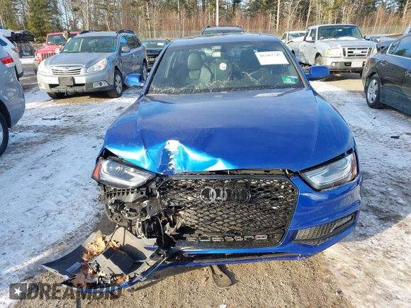 2015 Audi S4 Premium Plus with VIN WAUDGAFL7FA066078, listed as a IAAI auction lot 41287745 with 94,277 mi miles. Bid and sale history available at carsss.com. Image 12.
