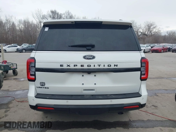 2023 Ford Expedition Limited with VIN 1FMJU2A8XPEA34223, listed as a IAAI auction lot 41815116 with 25,427 mi miles and . Bid and sale history available at DreamBid. Image 17.