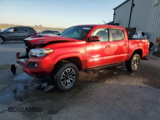 2021 Toyota Tacoma 4WD SR with VIN 3TMCZ5AN4MM442020, listed as a Copart auction lot 50742455 with 28,188 mi miles and Salvage Title. Bid and sale history available at carsss.com. Image 1.