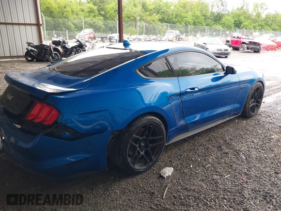 2021 Ford Mustang GT с VIN 1FA6P8CF4M5125666, выставлен на аукционе IAAI как лот 42192986 с пробегом 63 667 миль миль и . История ставок и продаж доступна на DreamBid. Изображение 4.
