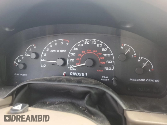 2002 Ford Explorer Limited с VIN 1FMDU75E52ZB28070, выставлен на аукционе Copart как лот 66147195 с пробегом 152 835 миль миль и Чистый • Clean title. История ставок и продаж доступна на DreamBid. Изображение 9.