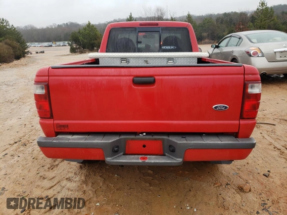 2003 Ford Ranger XL with VIN 1FTYR10U83TA32912, listed as a Copart auction lot 45004475 with 194,816 mi miles and Salvage Title. Bid and sale history available at carsss.com. Image 6.