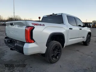 2024 Toyota Tundra 1794 Edition with VIN 5TFMA5DB4RX229874, listed as a Copart auction lot 41369945 with 6,835 mi miles and Salvage title. Bid and sale history available at DreamBid. Image 3.