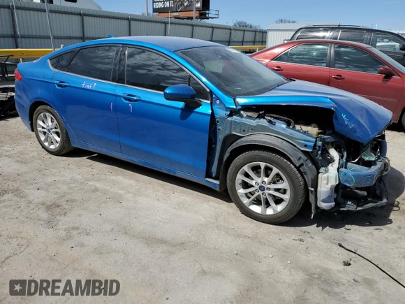 2019 Ford Fusion SE with VIN 3FA6P0HD3KR282706, listed as a Copart auction lot 50561495 with 123,162 mi miles and Salvage Title. Bid and sale history available at carsss.com. Image 4.
