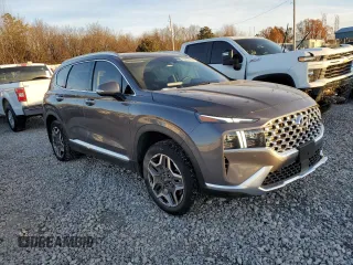 2021 Hyundai Santa Fe Hybrid Limited with VIN KM8S5DA15MU012292, listed as a Copart auction lot 80261753 with 34,456 mi miles. Bid and sale history available at carsss.com. Image 4.