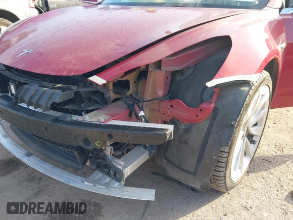 2018 Tesla Model 3 Long Range Battery with VIN 5YJ3E1EA8JF047298, listed as a IAAI auction lot 41403507 with 172,142 mi miles and . Bid and sale history available at DreamBid. Image 6.