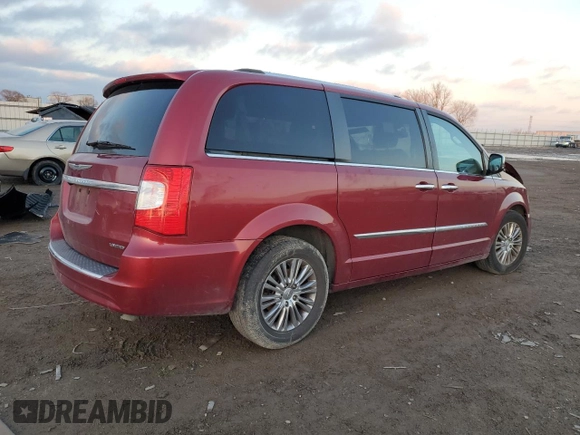 2011 Chrysler Town & Country Limited with VIN 2A4RR6DG3BR698744, listed as a Copart auction lot 84843524 with 225,807 mi miles and Salvage Title. Bid and sale history available at carsss.com. Image 3.
