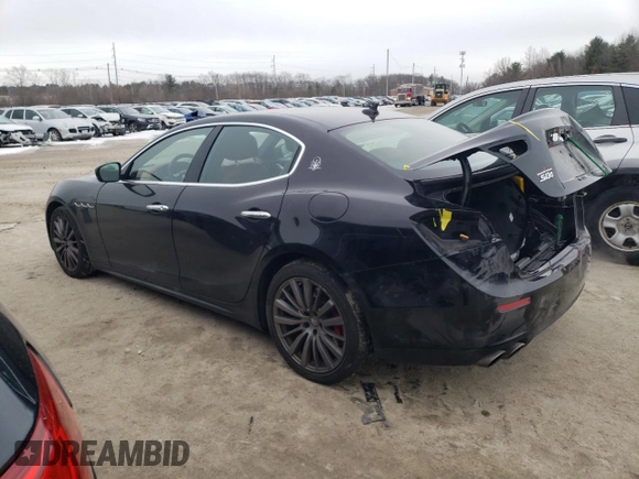 2017 Maserati Ghibli S Q4 с VIN ZAM57RTA9H1248758, выставлен на аукционе Copart как лот 43230845 с пробегом 59 167 миль миль и Списание • Salvage title. История ставок и продаж доступна на DreamBid. Изображение 2.