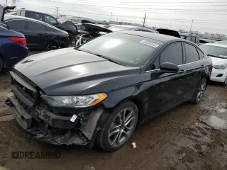 2017 Ford Fusion SE with VIN 3FA6P0H76HR236466, listed as a Copart auction lot 49386945 with 184,944 mi miles and Salvage Title. Bid and sale history available at DreamBid. Image 1.