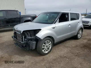 2018 Kia Soul + with VIN KNDJP3A54J7612061, listed as a Copart auction lot 49292965 with 93,825 mi miles and Salvage Title. Bid and sale history available at DreamBid. Image 1.