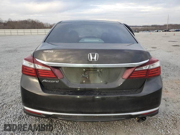 2016 Honda Accord Sedan LX with VIN 1HGCR2F37GA240779, listed as a Copart auction lot 86540084 with 52,356 mi miles and Salvage Title. Bid and sale history available at carsss.com. Image 6.
