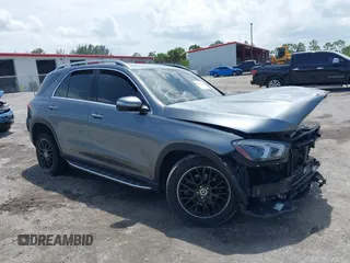 2020 Mercedes-Benz GLE 350 with VIN 4JGFB4KB4LA011202, listed as a IAAI auction lot 42613182 with 98,020 mi miles and . Bid and sale history available at DreamBid. Image 1.