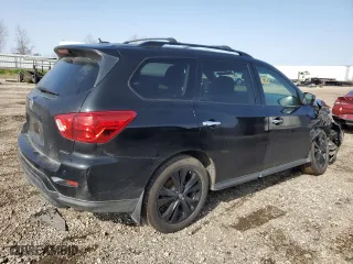 2018 Nissan Pathfinder SL with VIN 5N1DR2MM6JC644212, listed as a Copart auction lot 45161275 with 83,779 mi miles and Salvage Title. Bid and sale history available at carsss.com. Image 3.
