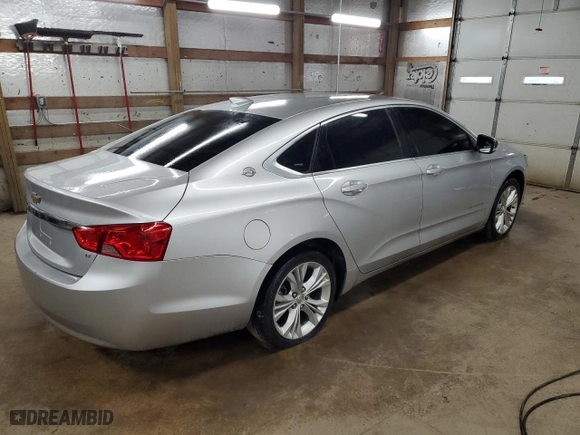 2015 Chevrolet Impala LT with VIN 2G1125S38F9107341, listed as a Copart auction lot 48178845 with 168,541 mi miles and Clean Title. Bid and sale history available at carsss.com. Image 3.