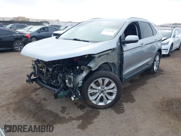 2020 Ford Edge Titanium z VIN 2FMPK4K95LBA16379, wystawiony jako IAAI lot #41190704 z przebiegiem 69 076 mil mil oraz . Historia ofert i sprzedaży dostępna na DreamBid. Obrazek 18.