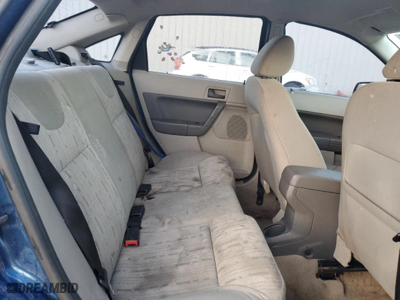 2008 Ford Focus SE with VIN 1FAHP35N98W158159, listed as a Copart auction lot 86862844 with 256,149 mi miles and Salvage Title. Bid and sale history available at carsss.com. Image 10.
