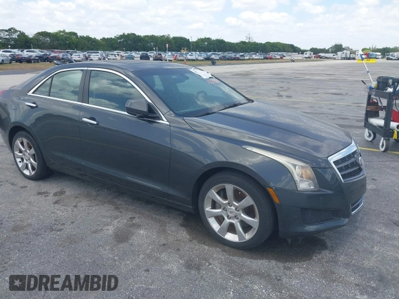 2014 Cadillac ATS Standard AWD with VIN 1G6AG5RX9E0173779, listed as a IAAI auction lot 42172080 with 102,293 mi miles and . Bid and sale history available at carsss.com. Image 1.