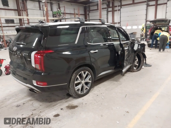 2021 Hyundai Palisade Limited z VIN KM8R5DHE7MU245923, wystawiony jako IAAI lot #42091365 z przebiegiem 100 565 mil mil oraz . Historia ofert i sprzedaży dostępna na DreamBid. Obrazek 4.