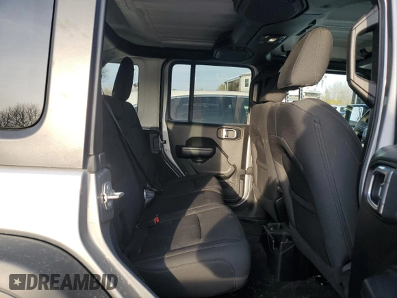 2018 Jeep Wrangler Unlimited Sport z VIN 1C4HJXDN0JW302837, wystawiony jako Copart lot #46253145 z przebiegiem 62 256 mil mil oraz Szkoda całkowita • Salvage title. Historia ofert i sprzedaży dostępna na DreamBid. Obrazek 11.