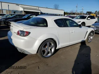 2006 Mazda RX-8 with VIN JM1FE173260205586, listed as a Copart auction lot 87286304 with 73,257 mi miles and Clean Title. Bid and sale history available at carsss.com. Image 3.