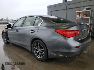 2017 Infiniti Q50 3.0t Sport with VIN JN1EV7AR7HM838322, listed as a Copart auction lot 88759165 with 86,733 mi miles and Salvage Title. Bid and sale history available at carsss.com. Image 2.