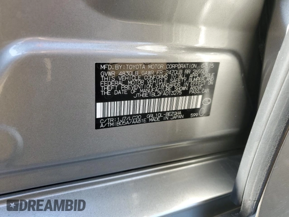 2015 Lexus GS 350 with VIN JTHBE1BL2FA013275, listed as a Copart auction lot 72070664 with 74,156 mi miles and Salvage Title. Bid and sale history available at carsss.com. Image 12.
