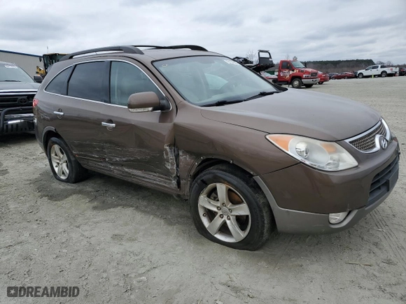 2010 Hyundai Veracruz Limited with VIN KM8NU4CCXAU136908, listed as a Copart auction lot 43154965 with 259,716 mi miles and Salvage Title. Bid and sale history available at carsss.com. Image 4.