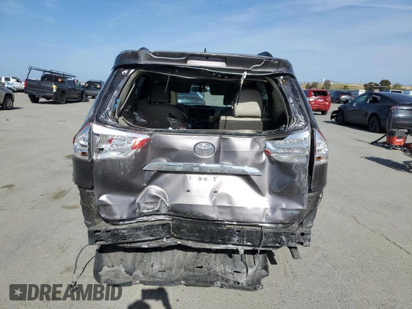2011 Toyota Sienna XLE AAS with VIN 5TDYK3DC9BS012084, listed as a Copart auction lot 53740365 with 141,440 mi miles and Salvage Title. Bid and sale history available at DreamBid. Image 6.