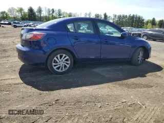 2012 Mazda 3 i Touring with VIN JM1BL1V83C1651660, listed as a Copart auction lot 55129155 with 112,782 mi miles and Salvage Title. Bid and sale history available at DreamBid. Image 3.