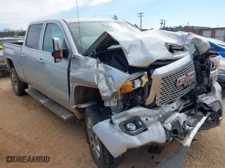 2017 GMC Sierra 2500HD Denali with VIN 1GT12UEY8HF216479, listed as a IAAI auction lot 41678315 with 127,057 mi miles. Bid and sale history available at carsss.com. Image 1.