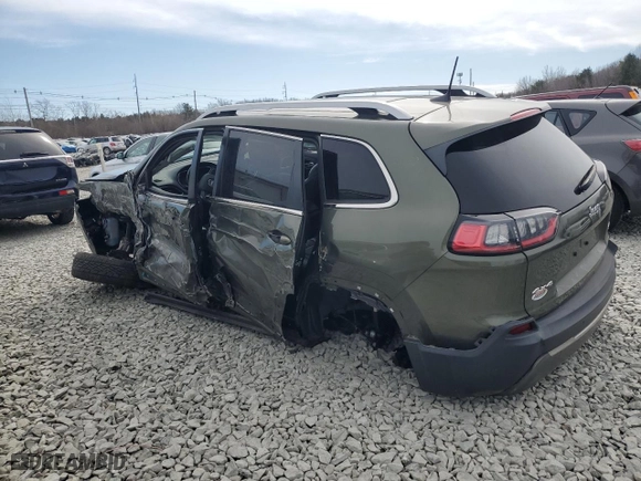 2019 Jeep Cherokee Limited with VIN 1C4PJMDX0KD283828, listed as a Copart auction lot 48250825 with 0 mi miles and Salvage Title. Bid and sale history available at carsss.com. Image 2.