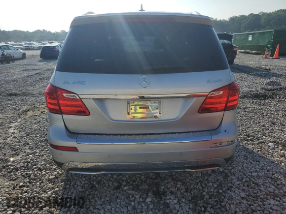 2014 Mercedes-Benz GL 450 with VIN 4JGDF7CE2EA321065, listed as a Copart auction lot 55396715 with Not provided miles and Salvage title. Bid and sale history available at DreamBid. Image 6.