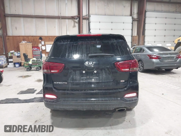 2019 Kia Sorento LX with VIN 5XYPGDA3XKG560440, listed as a IAAI auction lot 41502771 with 114,415 mi miles. Bid and sale history available at carsss.com. Image 17.