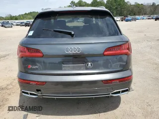 2018 Audi SQ5 Premium Plus with VIN WA1A4AFY6J2084420, listed as a Copart auction lot 68726034 with Not Provided miles and Salvage Title. Bid and sale history available at DreamBid. Image 6.