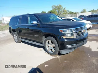 2017 Chevrolet Suburban Premier with VIN 1GNSKJKC0HR114398, listed as a IAAI auction lot 41745611 with 211,906 mi miles and . Bid and sale history available at DreamBid. Image 1.