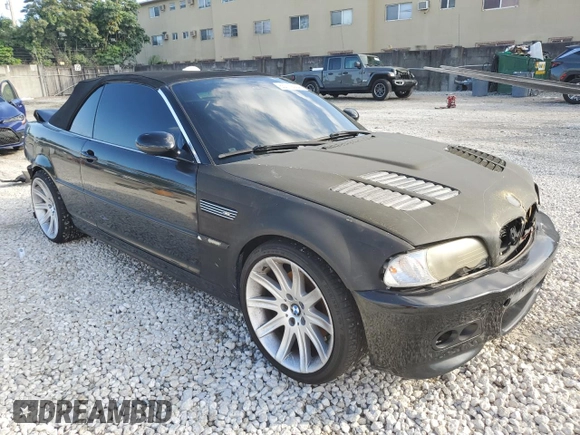 2004 BMW 3 Series 325Ci with VIN WBABW33424PG97692, listed as a Copart auction lot 85779054 with 0 mi miles and Salvage Title. Bid and sale history available at carsss.com. Image 4.