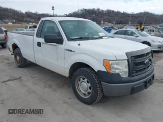 2013 Ford F-150 XL with VIN 1FTMF1CM2DKE62624, listed as a IAAI auction lot 41666254 with 255,051 mi miles and . Bid and sale history available at carsss.com. Image 1.