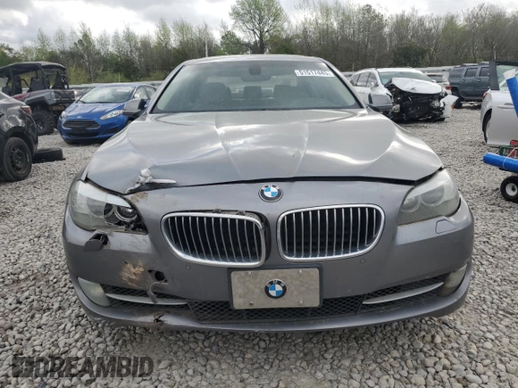 2011 BMW 5 Series 535i xDrive with VIN WBAFU7C57BDU55063, listed as a Copart auction lot 51517445 with 271,467 mi miles and Salvage Title. Bid and sale history available at carsss.com. Image 5.