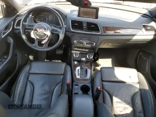 2015 Audi Q3 Prestige with VIN WA1GFCFS3FR004159, listed as a Copart auction lot 59004365 with 114,389 mi miles and Salvage title. Bid and sale history available at DreamBid. Image 8.
