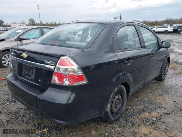 2010 Chevrolet Aveo LT w/1LT with VIN KL1TD5DE1AB069894, listed as a IAAI auction lot 41433708 with 179,944 mi miles. Bid and sale history available at carsss.com. Image 4.