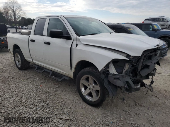 2017 Ram 1500 Express with VIN 1C6RR7FG8HS636943, listed as a Copart auction lot 50596325 with 131,140 mi miles and Salvage Title. Bid and sale history available at carsss.com. Image 4.