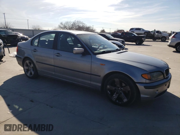 2005 BMW 3 Series 325i with VIN WBAET37405NJ86914, listed as a Copart auction lot 87677045 with 163,011 mi miles and Salvage Title. Bid and sale history available at carsss.com. Image 4.
