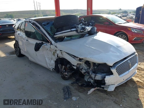 2017 Lincoln MKZ Reserve with VIN 3LN6L5EC1HR613057, listed as a IAAI auction lot 41633326 with 124,909 mi miles and . Bid and sale history available at DreamBid. Image 1.