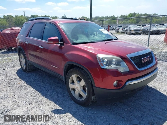2007 GMC Acadia SLT with VIN 1GKEV33747J141745, listed as a IAAI auction lot 42035105 with 244,134 mi miles. Bid and sale history available at carsss.com. Image 1.